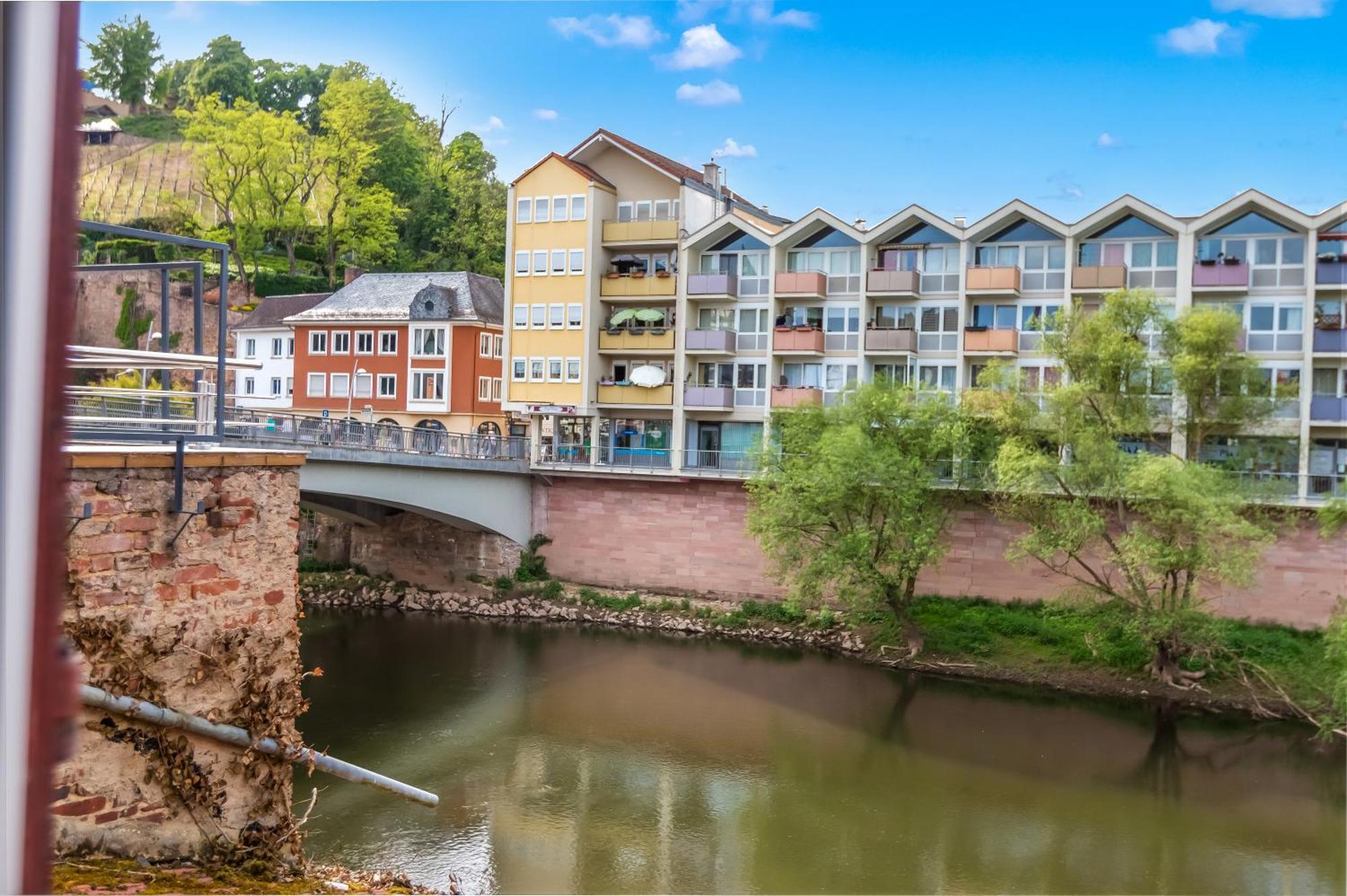 Altstadt Apartment Am Wasser Mit Parkplatz Und Grossem Garten Bad Kreuznach Εξωτερικό φωτογραφία